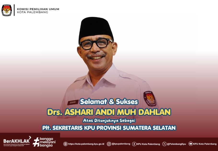 Selamat dan Sukses Bapak Drs. Ashari Andi Muh Dahlan