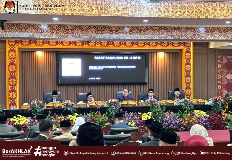 Kasubbag Parhubmas dan SDM, Menghadiri Rapat Paripurna Ke-9 MP II Tahun 2026